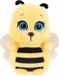 Keel Toys Knuffeldier kleine honingbij - zachte pluche stof - premium kwaliteit knuffels - geel/zwart - 14 cm - insecten