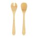 Salad servers, bamboo