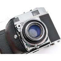 Kodak Filmcamera Retina IIc Type 020 Zwart en Grijs Refurbished