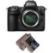 Nikon Z8 Noir + Batterie Kingma (Nikon EN-EL15) avec port de chargement