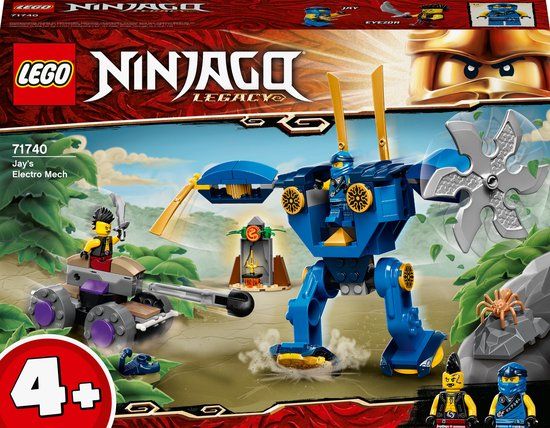 LEGO NINJAGO Legacy 4+ Jay's Electro Mecha - 5702016889574