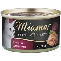Miamor Feine Filets Kip en ham 48x100 g