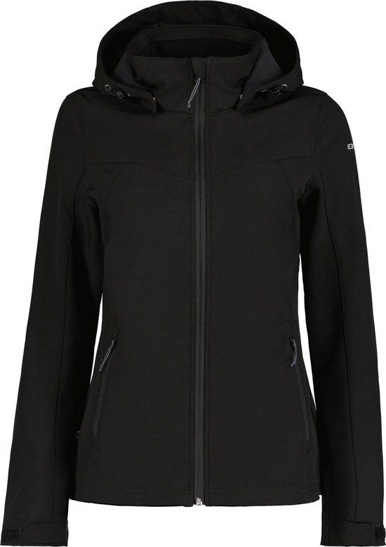 ICEPEAK BRENHAM Softshell Dames Zwart - Maat 36