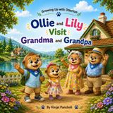 Ollie and Lily Visit Grandma and GrandPa: A Heartwarming Family Adventure About Love, Nature, and Making Memories Series
