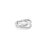 Swarovski Hyperbola 5691230 - Dames - Ring - Zilver - Maat 18