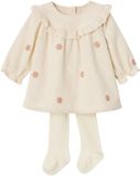 Vertbaudet Set jurk en maillot newborn
