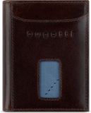 Bugatti Secure Slim Portemonnee RFID-bescherming Leer 8 cm - Jongens - Staand formaat - bruin