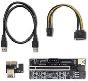 Qoltec Riser PCI-E 1x - 16x ver. 018