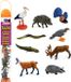 Safari Ltd. TOOB-collectie, speelgoedfigurenset met 9 Europese dieren