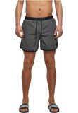 Urban Classics Retro Swim Heren Zwembroek - houtskool - 5XL