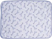 HappyBear | Verschoonmatje - Blue Giraffe