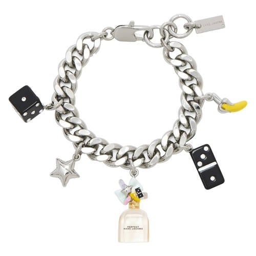 Marc Jacobs armband Perfect Charm zilverkleurig