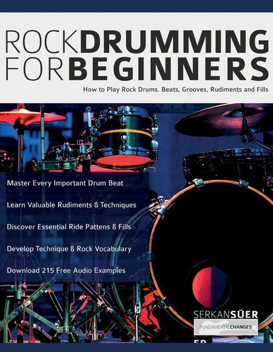 Rock Fundamental Changes Ltd Rock Drumming for Beginners Paperback