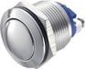 TRU COMPONENTS TRU COMPONENTS GQ 19B-S Vandalismebestendige druktoets 48 V/DC 2 A 1x uit/(aan) Moment IP65 1 stuk(s)