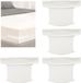 Sans marque 4 clips de fixation pour draps, supports de draps avec sangles, supports de draps avec fermetures élastiques et pinces, supports de draps pour protège-matelas, couvertures et linge de lit, draps antidérapants avec élastique