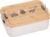 Lässig Lunchbox Stainless Steel Bamboo Nature