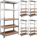 Monzana Schroefloze Stellingkast - Set van 5 Metaal 875kg - 180x90x40cm