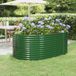 Maison Exclusive - Jardinière surélevée, acier galvanisé, 175x100x68 cm, vert