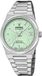 Festina F20029/3 Dames Polshorloge Automatisch Groen Saffierglas Staal Zilverkleurig 10 ATM