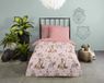 Good Morning dekbedovertrek Bambi hert - Ledikant/baby 100x135 cm - Roze - 100% Katoen renforcé
