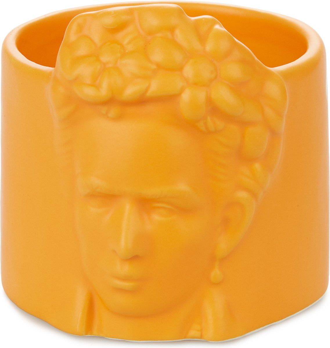 Balvi Frida Kahlo Bloempot - Geel - Keramiek