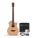 Gear4music Elektro-akoestische Basgitaar + 35 W Versterkerpakket