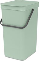 Brabantia Sort & Go Prullenbak - 16 liter - Jade Green