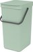 Brabantia Sort & Go Prullenbak - 16 liter - Jade Green