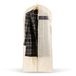Perfetto Più Easybag draagtas voor abiti/mantels, stof, ecru, 61,0 x 5,0 x 137,0 cm