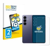 BROTECT - Screenprotector voor Samsung Galaxy S26 (Voor+Camera) - Folie Beschermfolie transparant 2 Stuks