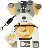 Easy Walk Mini Hondentuigje en Riem - Anti-Trek - Zwart - Maat S-M