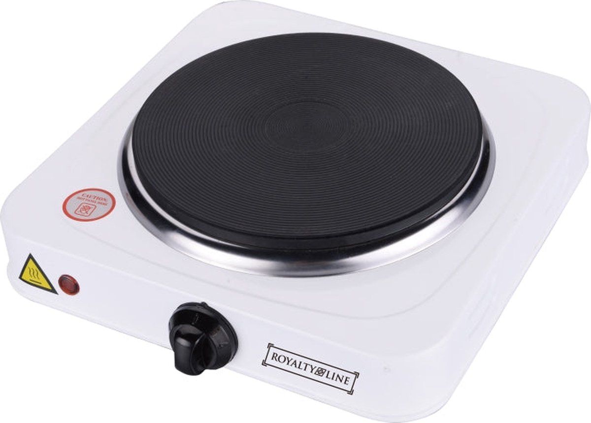 Royalty Line - Kookplaat Enkel - Wit - Wit