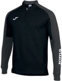 Joma Eco Championship Sweatshirt Met Halve Rits Zwart