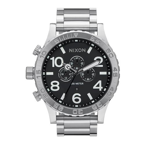 Nixon A1389-000-00 - Herenhorloge - Zilverkleurig - Roestvrijstalen band