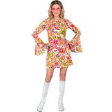 Widmann - Kostuum jaren 60 jurk, hippie, reggae, flower power, disco fever, schlagermove