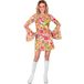 Widmann - Kostuum jaren 60 jurk, hippie, reggae, flower power, disco fever, schlagermove