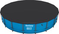 Bestway Flowclear Zwembad Cover Rond 549 cm - Grijs