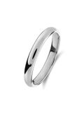 Lucardi Dames Zilveren liefdesring dames - Ring - 925 Zilver - Zilverkleurig - 15.50 / 49 mm
