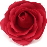 Ancient Wisdom Zeep Bloemen - Large Roos - Donker Rood - 25 stuks