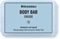 Störtebekker® Body Bar Crusoe (citrus- en vanille-accenten) - Plasticvrije Vaste Zeep & Douchegel Heren - Natuurlijke & Duurzame Lichaamsverzorging - Vegan Bodywash met Sheaboter - 120g