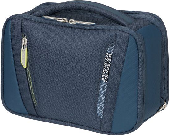 American Tourister Wanderlite Wash Bag Uitbreidbaar Dark Navy