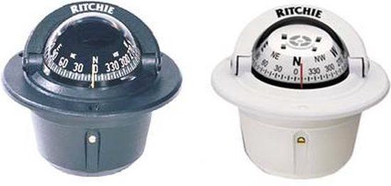 Ritchie Navigation Explorer Flush Kompas Wit - RITF-50W