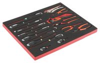 Bahco Foaminlay Fit&Go 3/3 avec tournevis et pinces - 19 pièces - FF1A5001