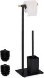 Merkloos Relaxdays Toiletaccessoires set