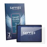 Savvies 2 Stuks Screenprotector - Geschikt voor TCL Tab A1 Plus NXTPAPER - Beschermfolie Glas Transparant