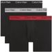 Calvin Klein Onderbroek Relaxed Fit Trunk 3p Lv00nb4286 0az Black W/ Adrenaline Rush Wb/black Mannen Maat - L