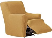 ECOMMERC3 Bi-elastische fauteuilhoes met treeplanken, ademende fauteuilhoes uit één stuk met composietvoeten, mosterdgeel, volledige bescherming met