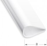 Kabelbinders, CQFD CLIPPROFIEL PVC WIT 15MM 1M