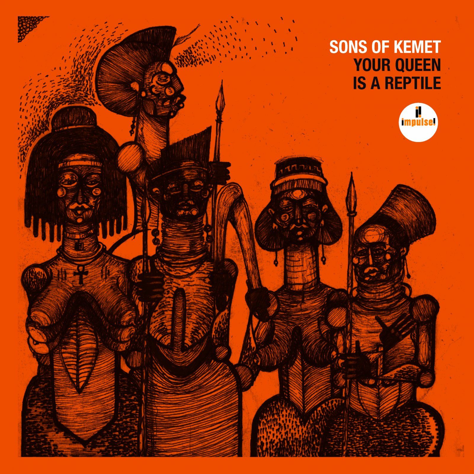 Sons of Kemet - Your Queen Is A Reptile - 2 Vinyl