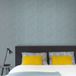 Papier peint intissé uni Basic enduit 1005 x 52cm gris-bleu